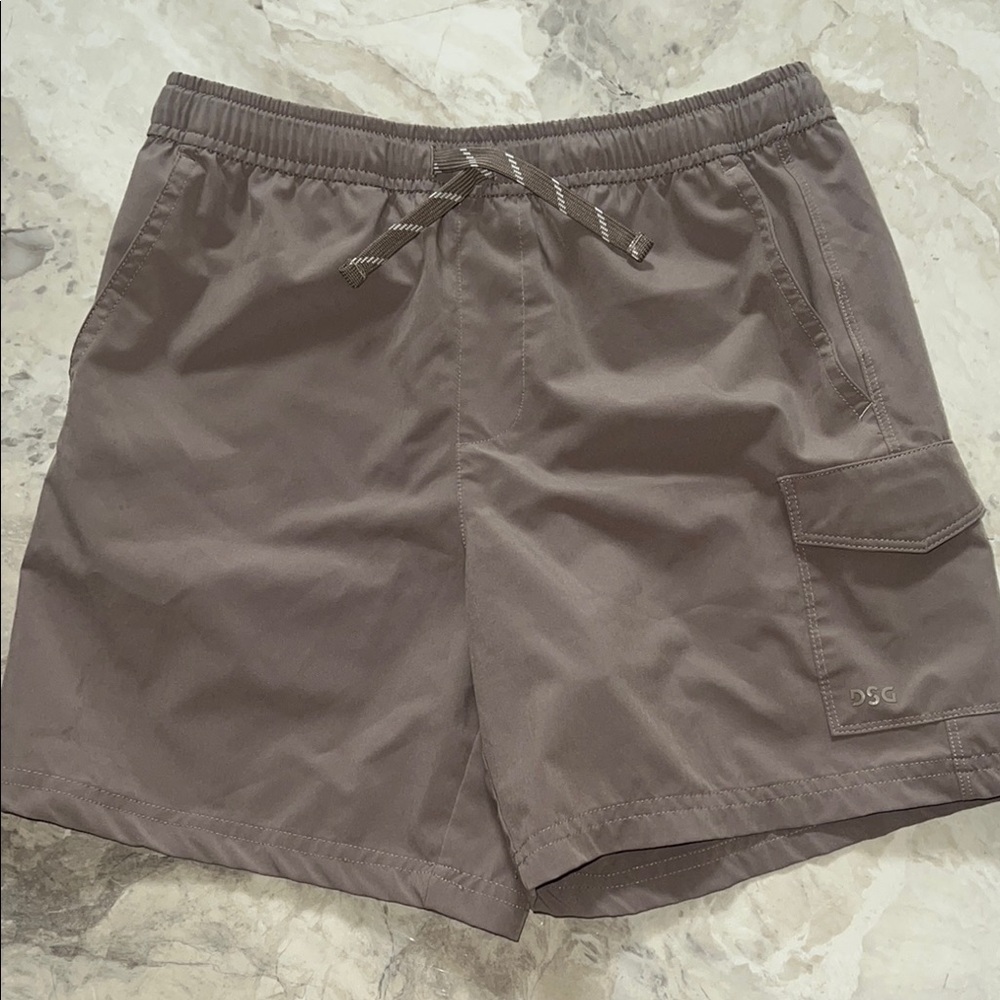 Boys DSG Brown Cargo Shorts